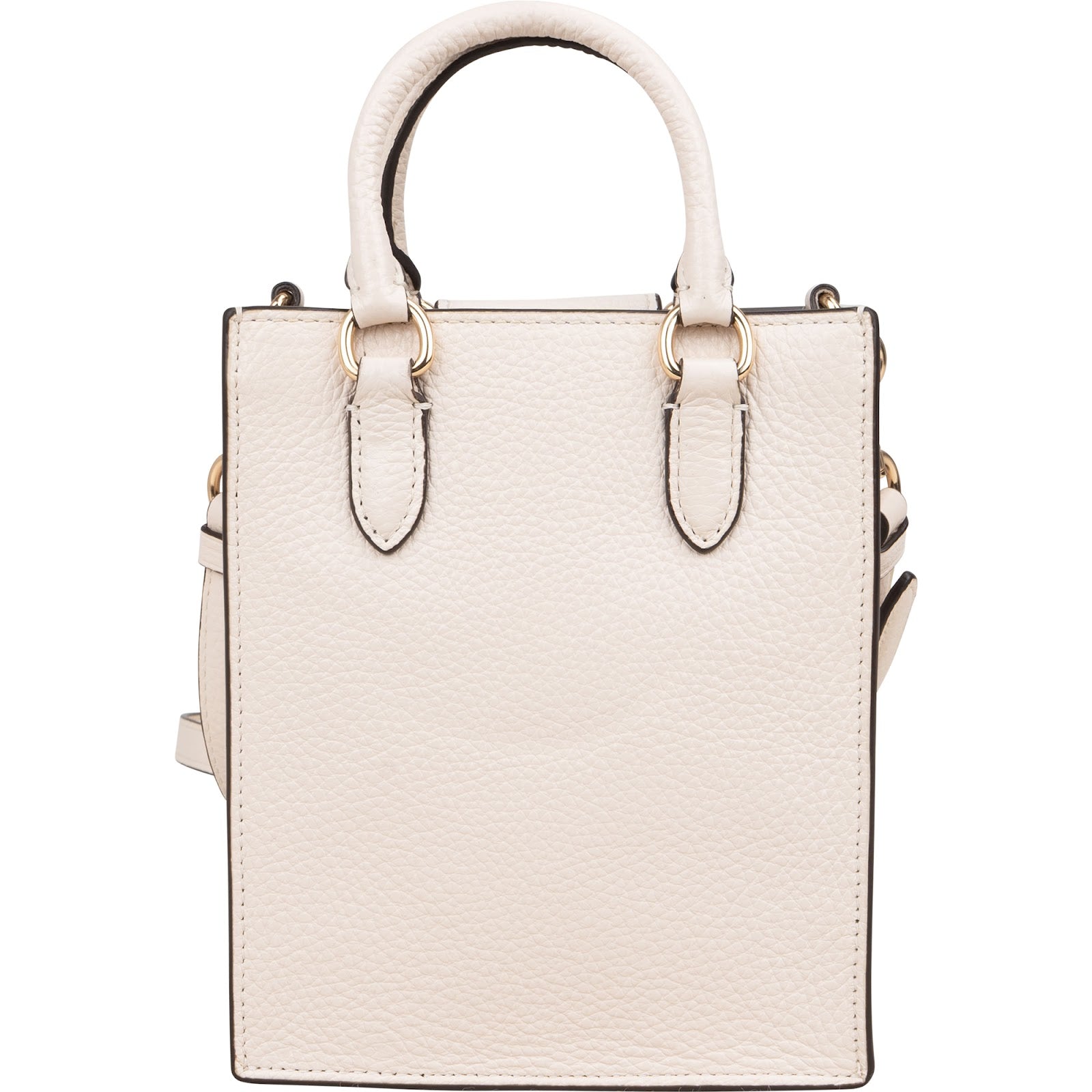 Coach Pebbled Dempsey Mini North South Tote Crossbody Handbag