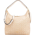 Coach Monogram Signature Canvas Celeste Convertible Hobo Crossbody Bag