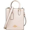 Coach Pebbled Dempsey Mini North South Tote Crossbody Handbag
