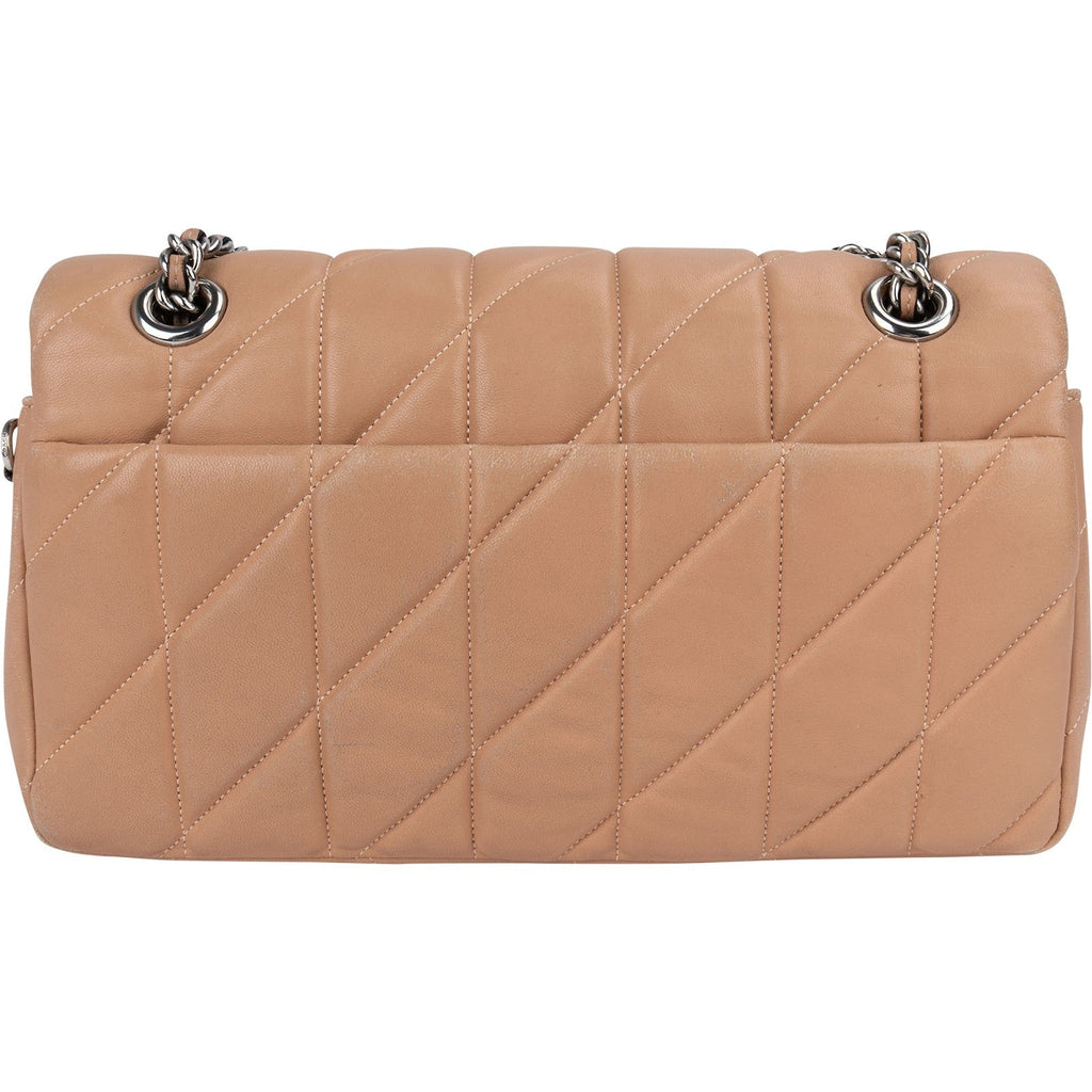 Coach Quilted Nappa Leather Flap Madison Crossbody Bag