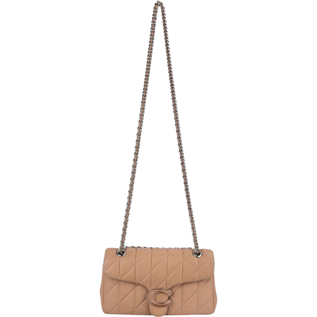 Coach Quilted Nappa Leather Flap Madison Crossbody Bag