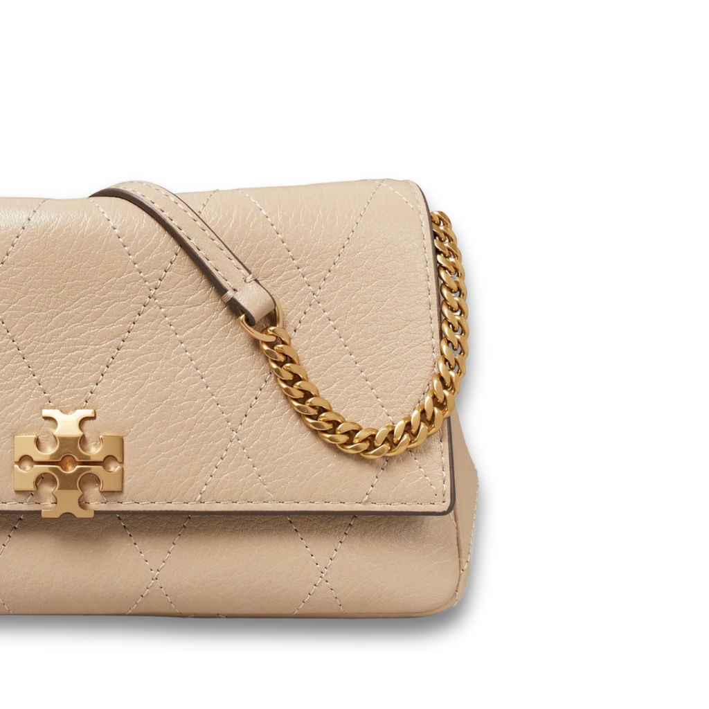 Tory Burch Charlie Quilted Chain Wallet