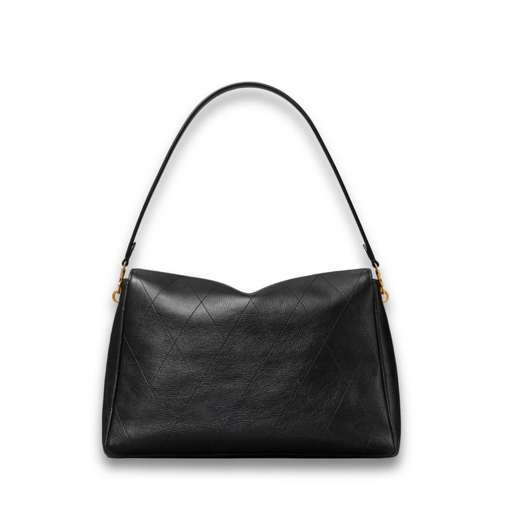 Tory Burch Charlie Quilted Large Shoulder Bag