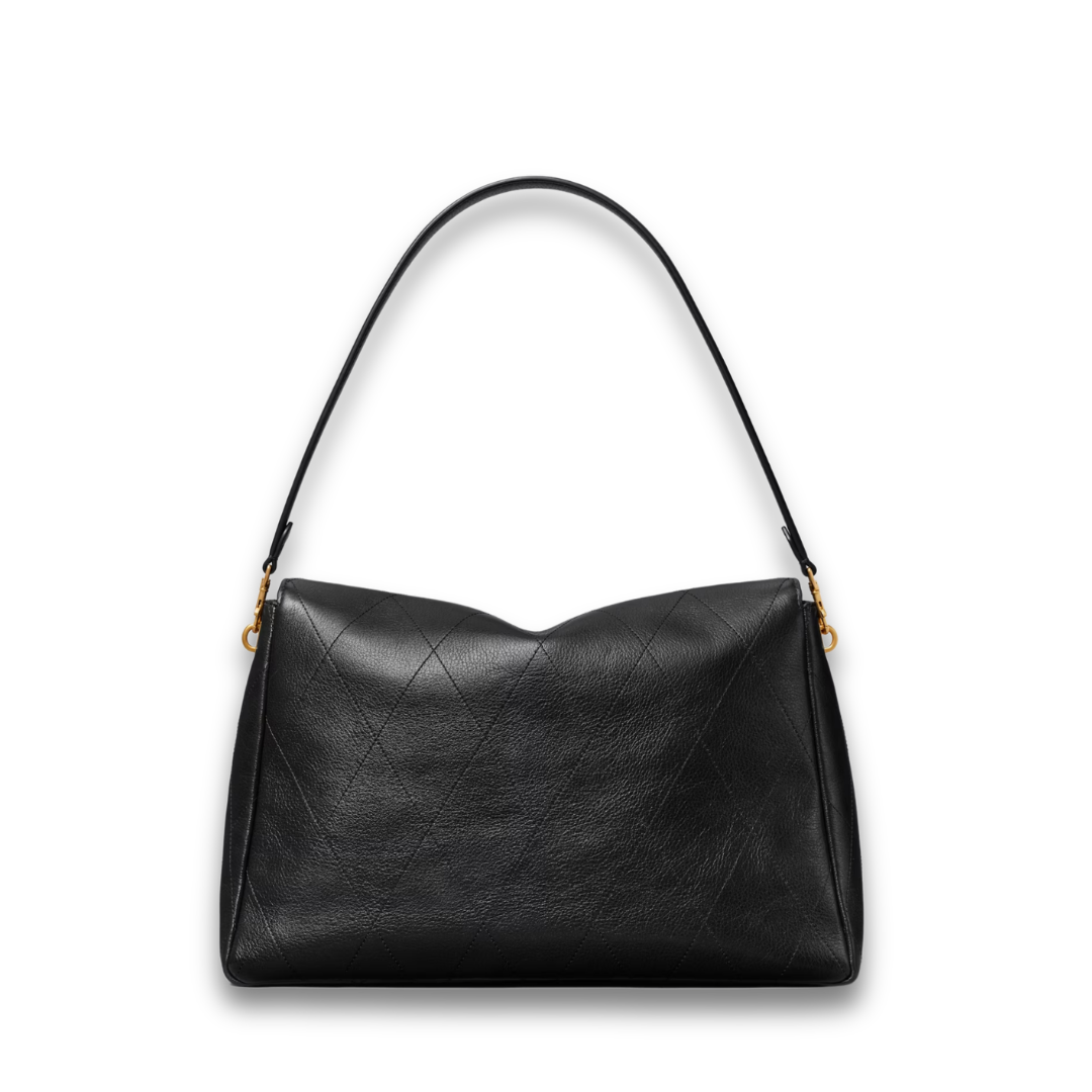 Tory Burch Charlie Quilted Large Shoulder Bag