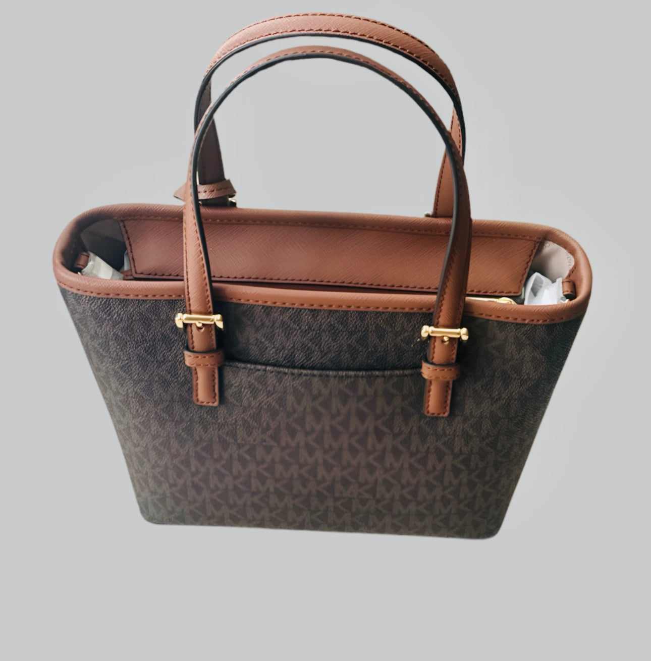 NWT Michael Kors Jet Set Travel XS Top Zip Tote Bag
