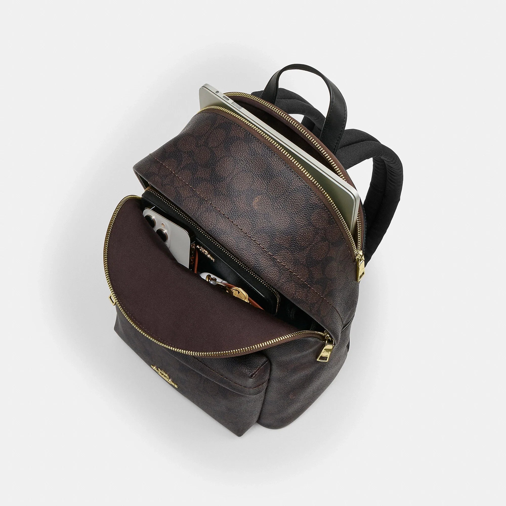 Coach Outlet Taylor Small Backpack In Signature Canvas