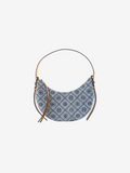 TORY BURCH - Women Romy Denim Half Moon Bag