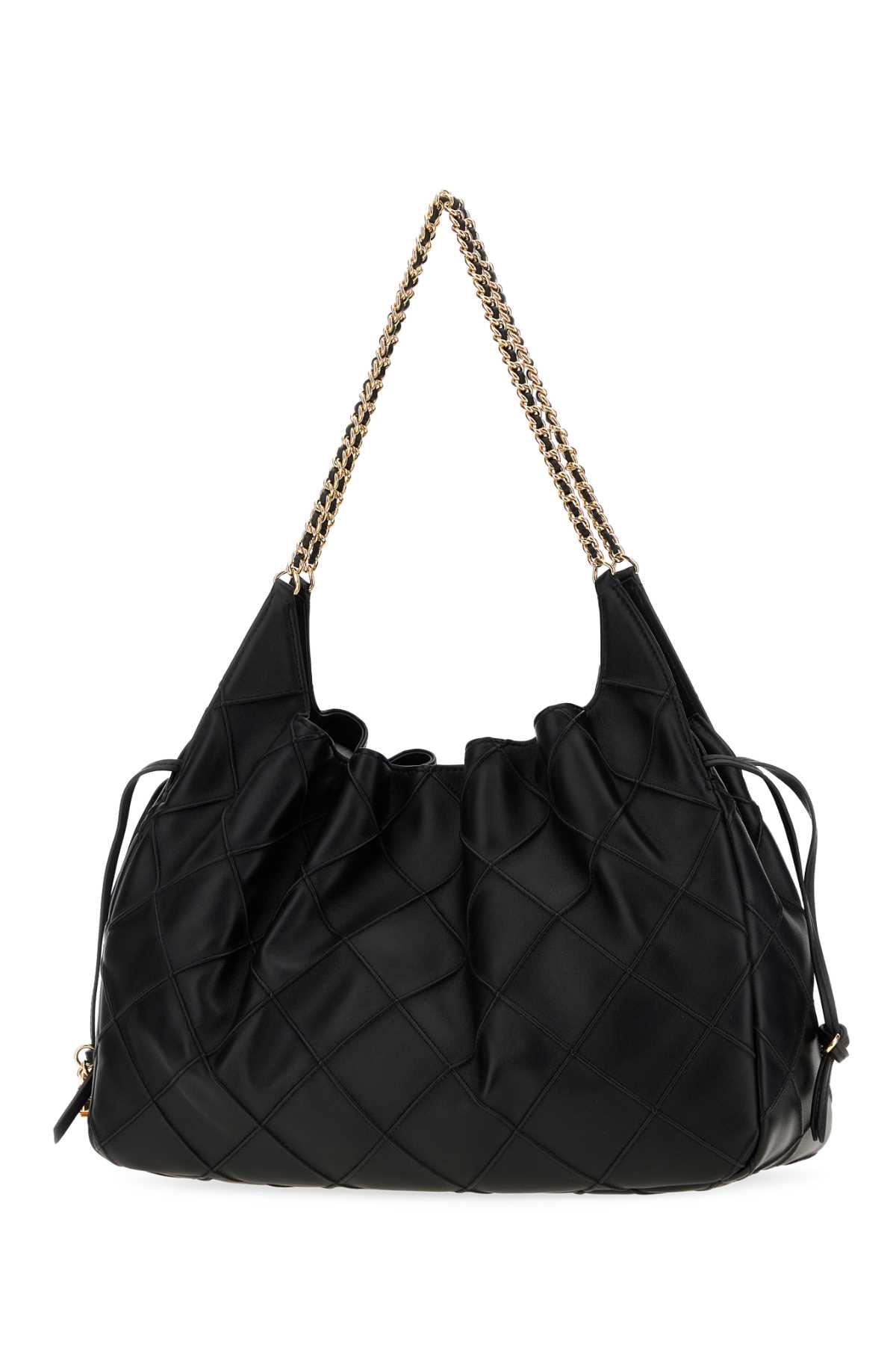 Tory Burch Tote Shoulder Bag — Black
