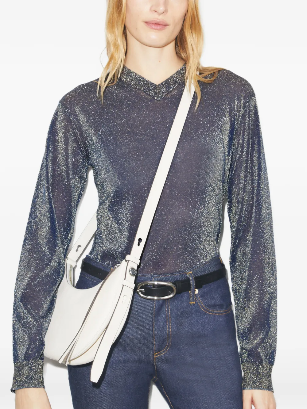 TORY BURCH - Women Romy Half Moon Bag