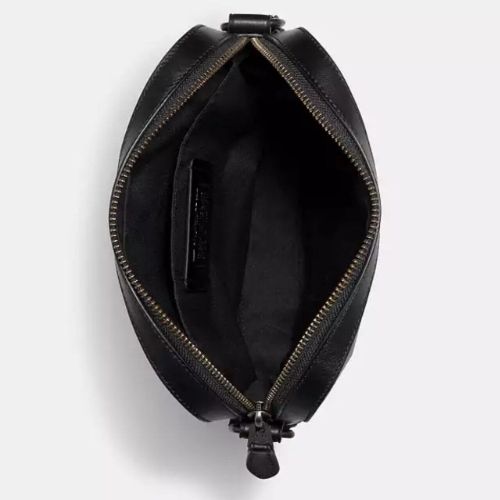 NWT Coach Men’s Houston Flight Bag In Signature Leather Black
