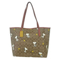 Coach Signature Leather Tote Bag (Pre-Owned)